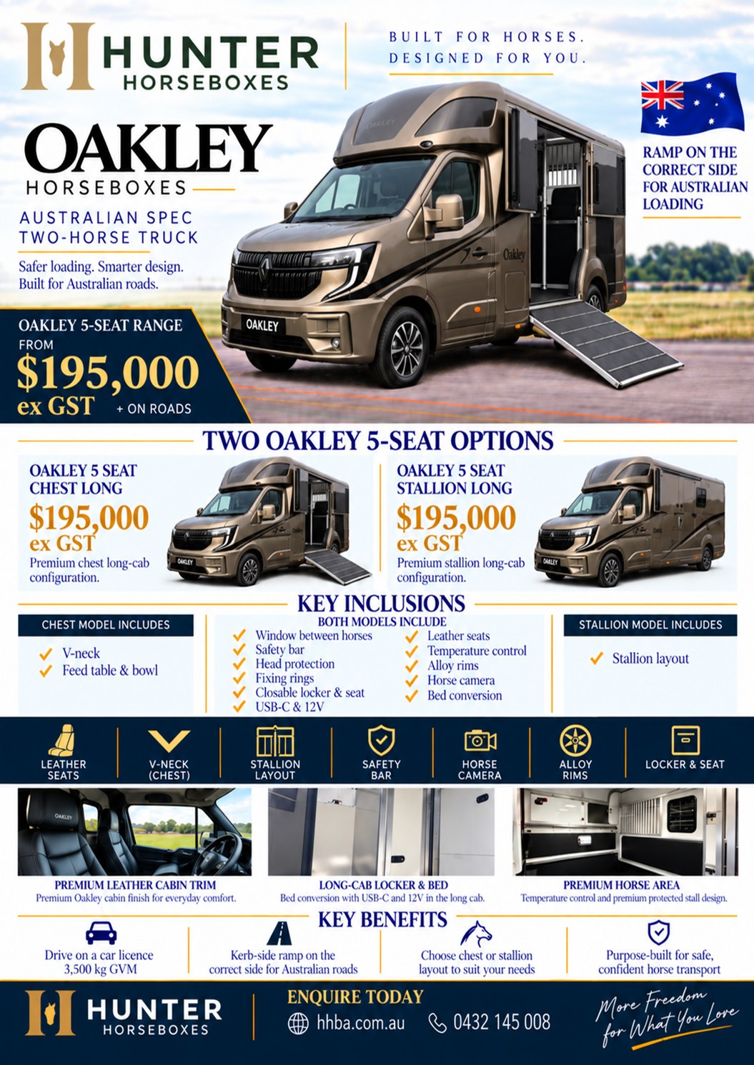 Oakley 3.5T 5-seat brochure preview