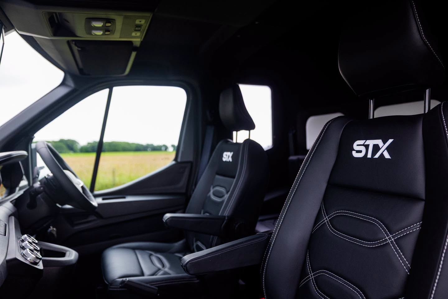 Stephex STX 3.5t cab with STX leather seats