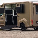 Stephex STX 3.5t rear view showing kerb-side ramp and rear jockey door